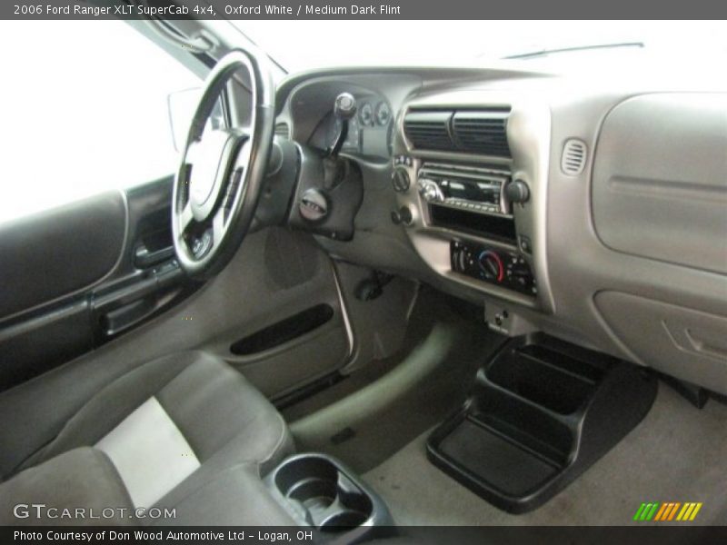 Oxford White / Medium Dark Flint 2006 Ford Ranger XLT SuperCab 4x4