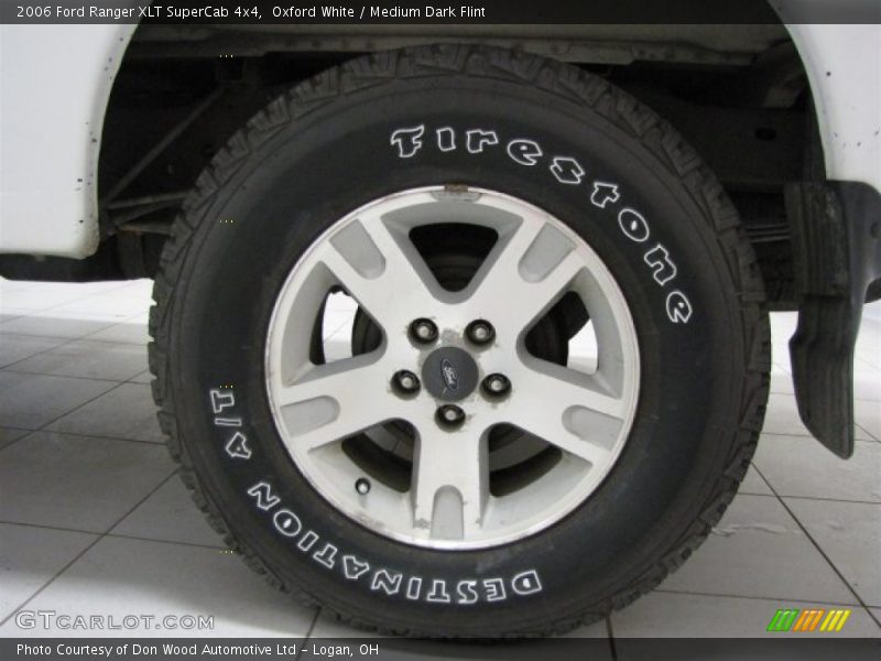 Oxford White / Medium Dark Flint 2006 Ford Ranger XLT SuperCab 4x4