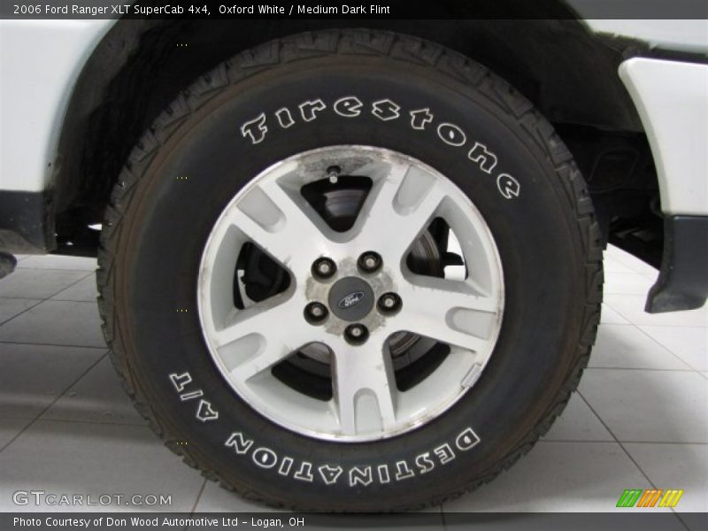 Oxford White / Medium Dark Flint 2006 Ford Ranger XLT SuperCab 4x4