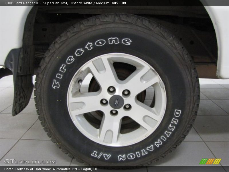Oxford White / Medium Dark Flint 2006 Ford Ranger XLT SuperCab 4x4