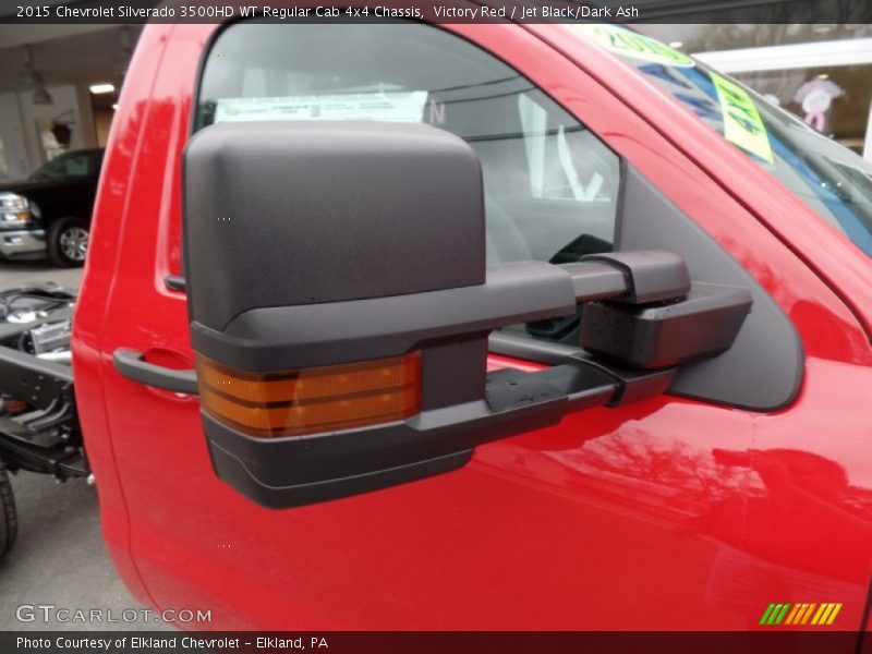 Victory Red / Jet Black/Dark Ash 2015 Chevrolet Silverado 3500HD WT Regular Cab 4x4 Chassis