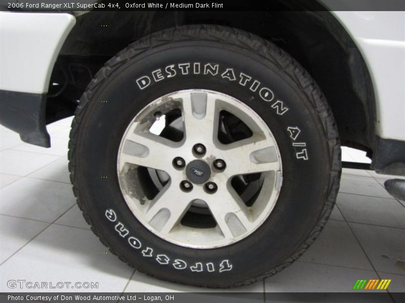 Oxford White / Medium Dark Flint 2006 Ford Ranger XLT SuperCab 4x4