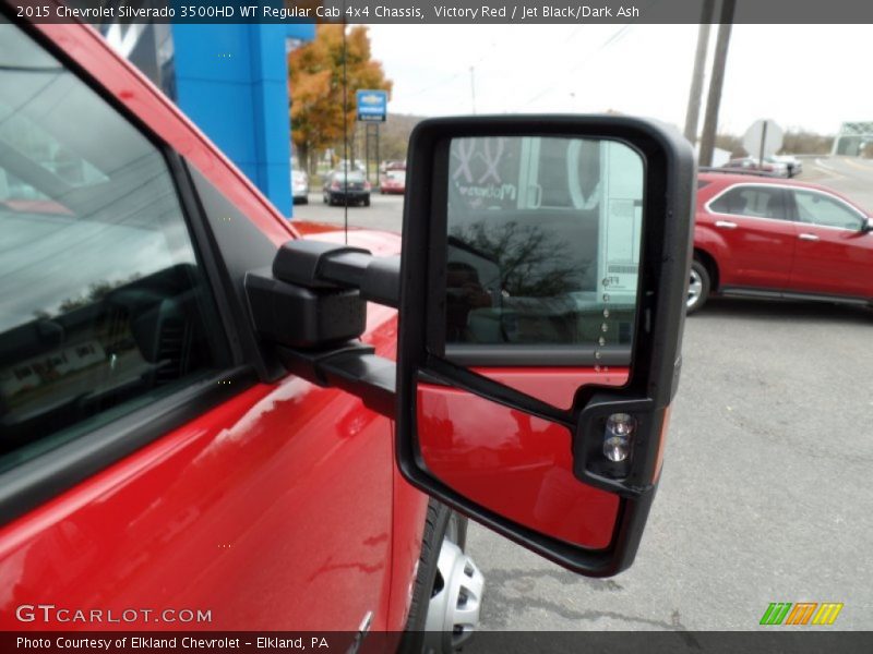 Victory Red / Jet Black/Dark Ash 2015 Chevrolet Silverado 3500HD WT Regular Cab 4x4 Chassis
