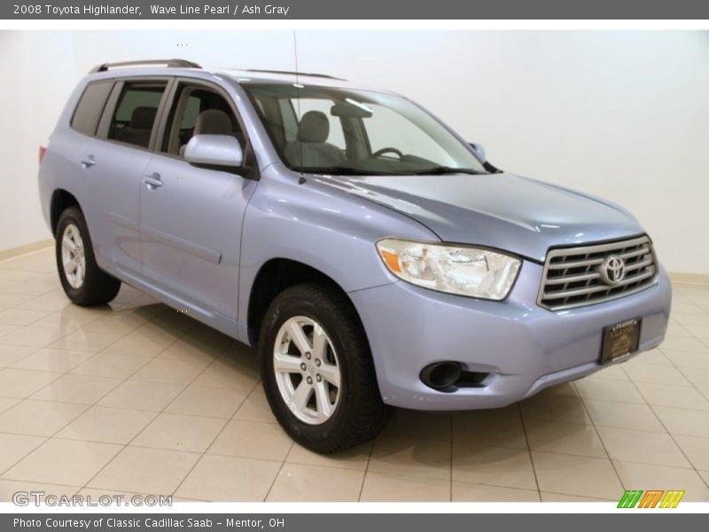 Wave Line Pearl / Ash Gray 2008 Toyota Highlander