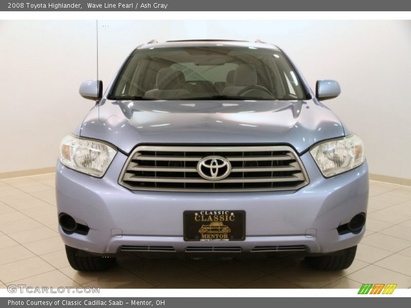 Wave Line Pearl / Ash Gray 2008 Toyota Highlander
