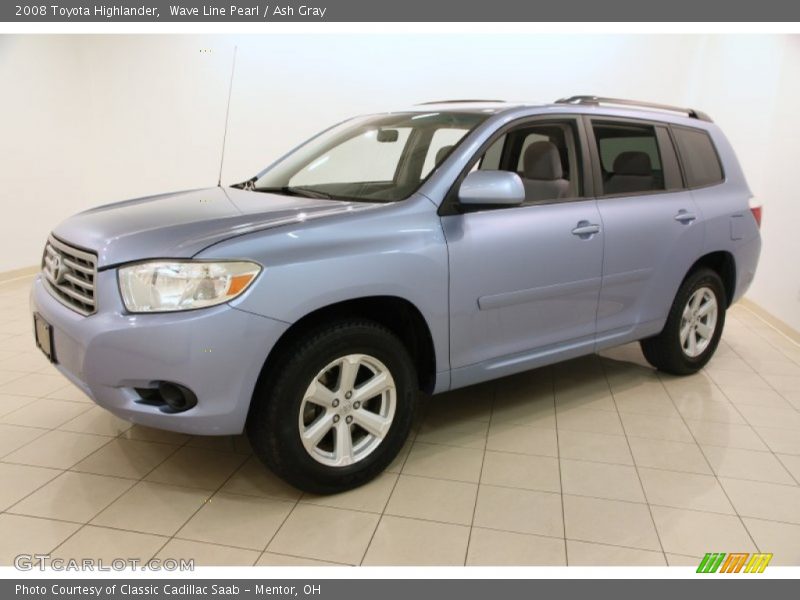 Wave Line Pearl / Ash Gray 2008 Toyota Highlander