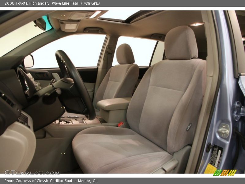 Wave Line Pearl / Ash Gray 2008 Toyota Highlander