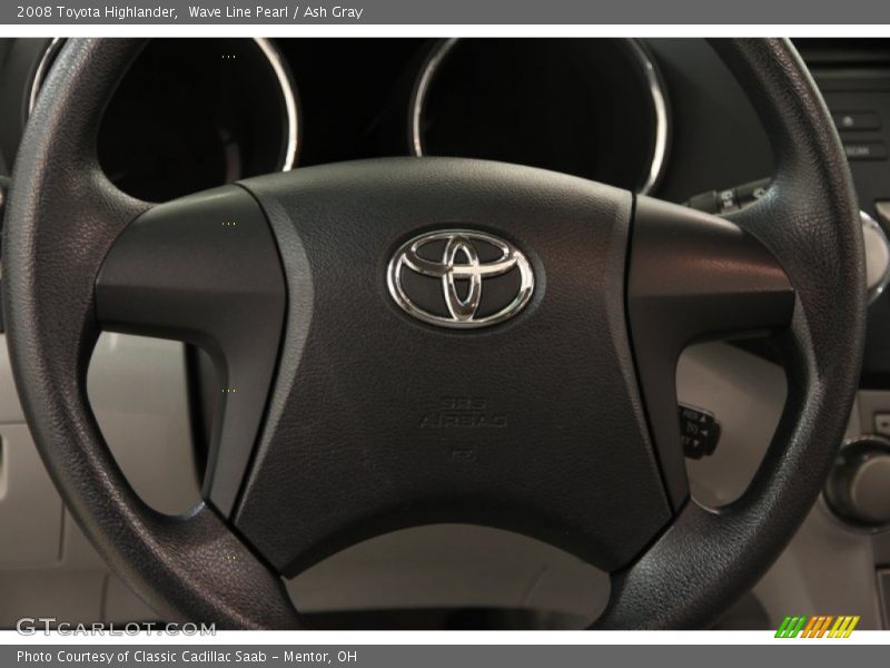 Wave Line Pearl / Ash Gray 2008 Toyota Highlander