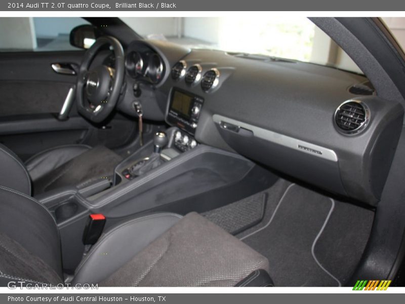 Brilliant Black / Black 2014 Audi TT 2.0T quattro Coupe
