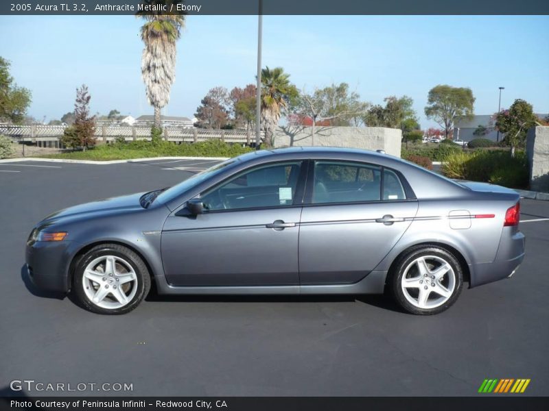 Anthracite Metallic / Ebony 2005 Acura TL 3.2