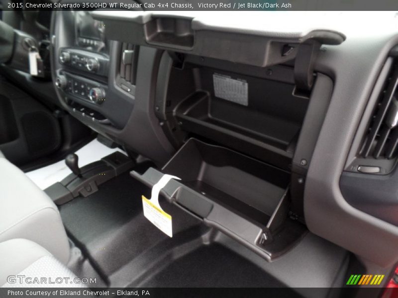 Victory Red / Jet Black/Dark Ash 2015 Chevrolet Silverado 3500HD WT Regular Cab 4x4 Chassis