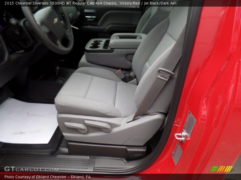 Victory Red / Jet Black/Dark Ash 2015 Chevrolet Silverado 3500HD WT Regular Cab 4x4 Chassis