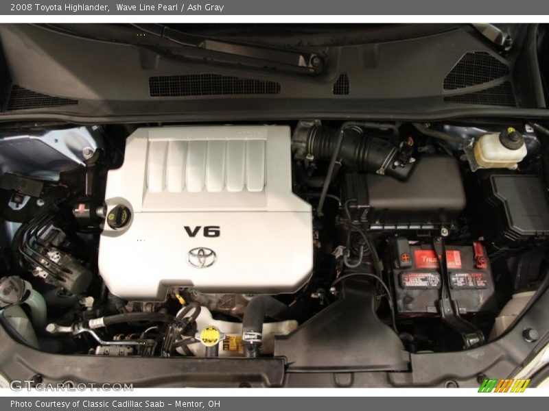 Wave Line Pearl / Ash Gray 2008 Toyota Highlander