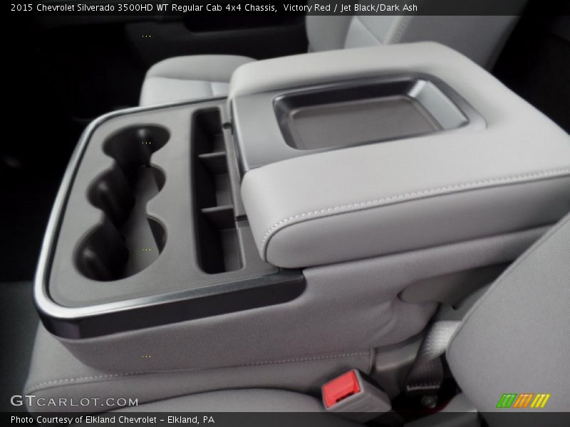 Victory Red / Jet Black/Dark Ash 2015 Chevrolet Silverado 3500HD WT Regular Cab 4x4 Chassis