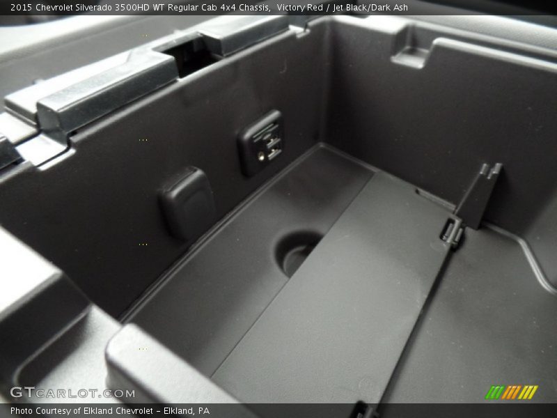 Victory Red / Jet Black/Dark Ash 2015 Chevrolet Silverado 3500HD WT Regular Cab 4x4 Chassis