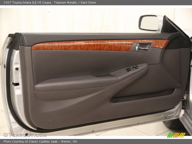 Titanium Metallic / Dark Stone 2007 Toyota Solara SLE V6 Coupe