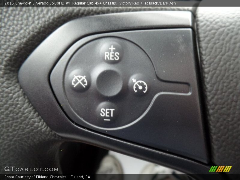 Controls of 2015 Silverado 3500HD WT Regular Cab 4x4 Chassis