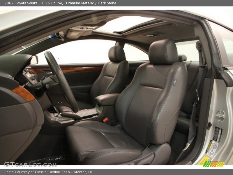 Titanium Metallic / Dark Stone 2007 Toyota Solara SLE V6 Coupe
