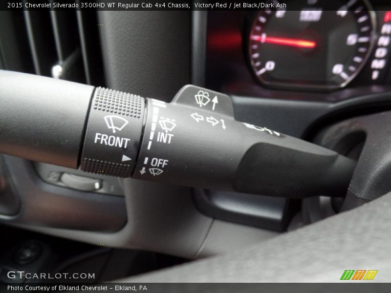 Controls of 2015 Silverado 3500HD WT Regular Cab 4x4 Chassis