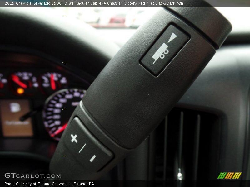 Victory Red / Jet Black/Dark Ash 2015 Chevrolet Silverado 3500HD WT Regular Cab 4x4 Chassis