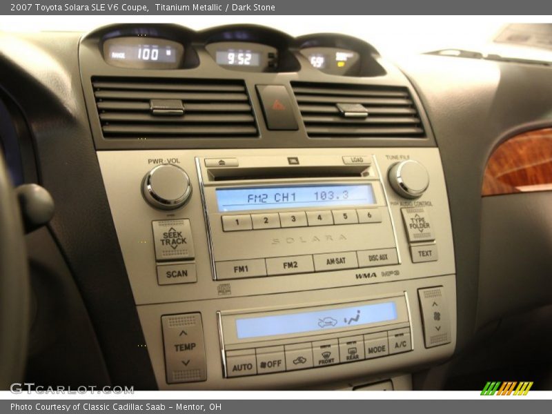 Titanium Metallic / Dark Stone 2007 Toyota Solara SLE V6 Coupe