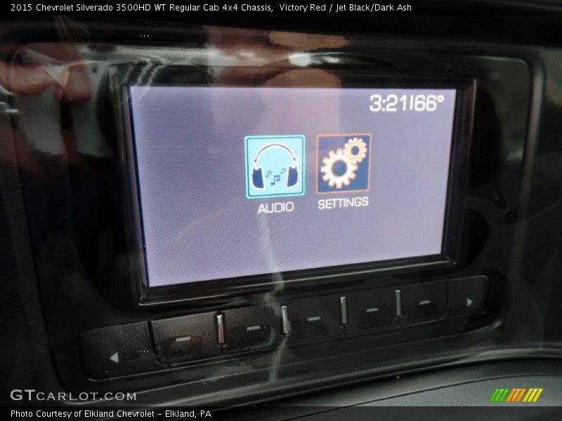 Victory Red / Jet Black/Dark Ash 2015 Chevrolet Silverado 3500HD WT Regular Cab 4x4 Chassis