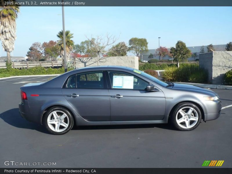 Anthracite Metallic / Ebony 2005 Acura TL 3.2