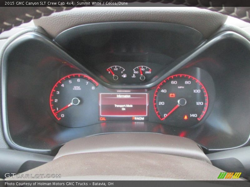  2015 Canyon SLT Crew Cab 4x4 SLT Crew Cab 4x4 Gauges