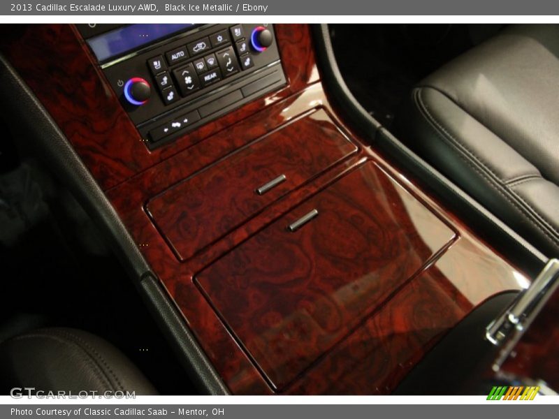 Black Ice Metallic / Ebony 2013 Cadillac Escalade Luxury AWD