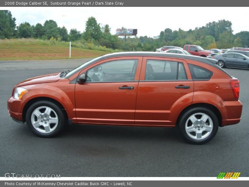  2008 Caliber SE Sunburst Orange Pearl