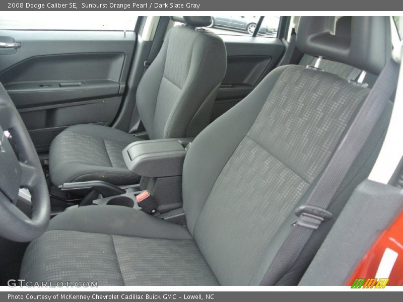 Sunburst Orange Pearl / Dark Slate Gray 2008 Dodge Caliber SE