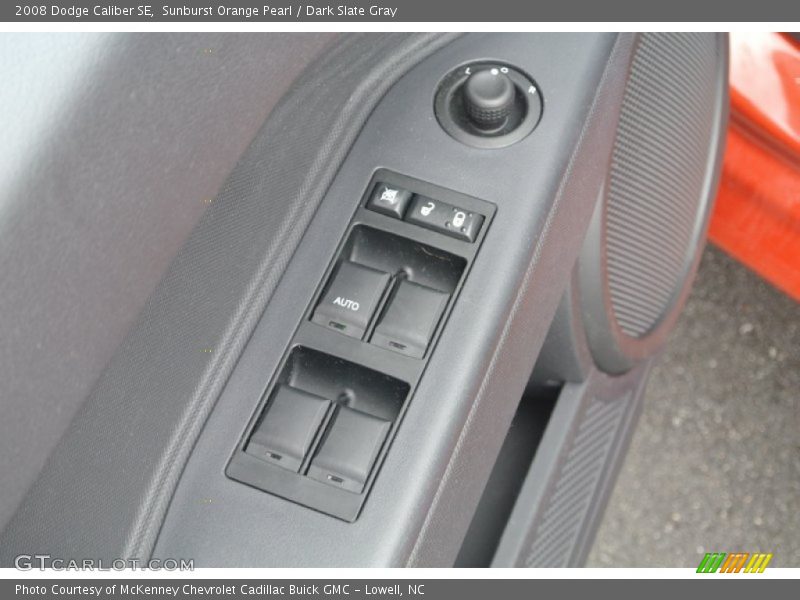 Sunburst Orange Pearl / Dark Slate Gray 2008 Dodge Caliber SE