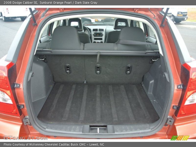 Sunburst Orange Pearl / Dark Slate Gray 2008 Dodge Caliber SE