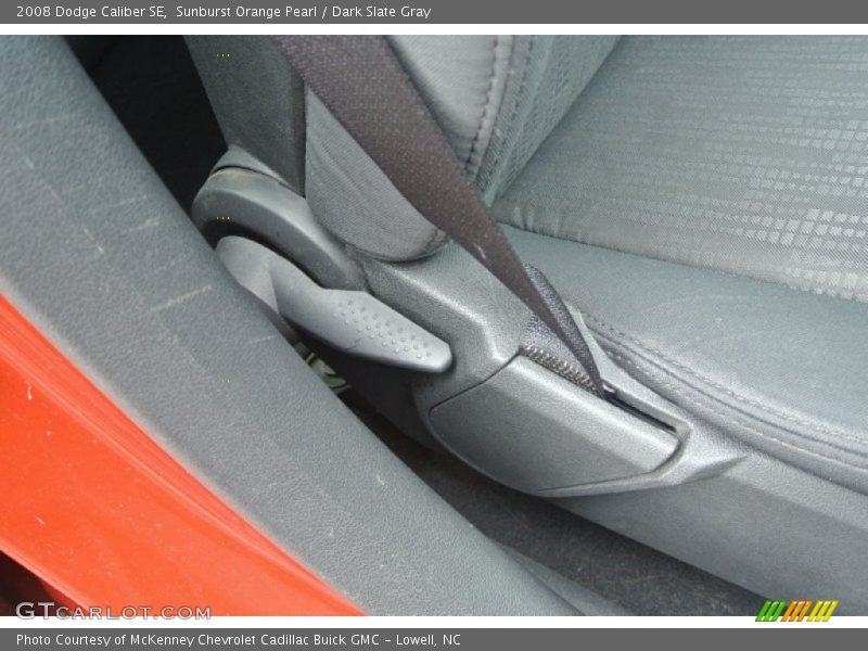 Sunburst Orange Pearl / Dark Slate Gray 2008 Dodge Caliber SE