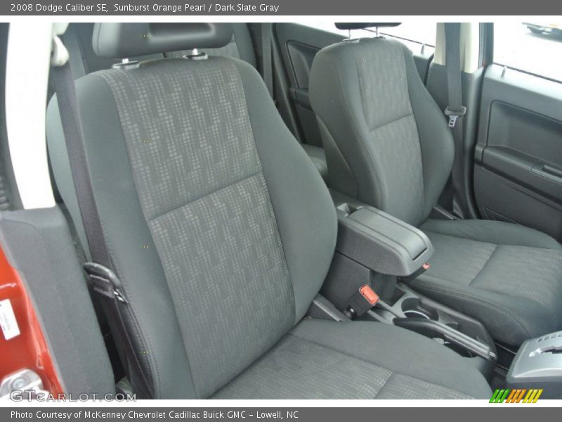 Sunburst Orange Pearl / Dark Slate Gray 2008 Dodge Caliber SE