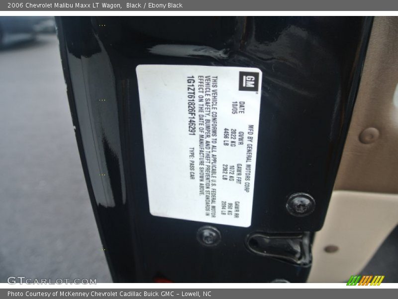 Black / Ebony Black 2006 Chevrolet Malibu Maxx LT Wagon