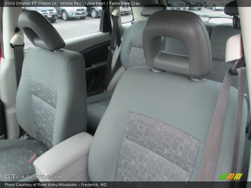 Inferno Red Crystal Pearl / Pastel Slate Gray 2009 Chrysler PT Cruiser LX