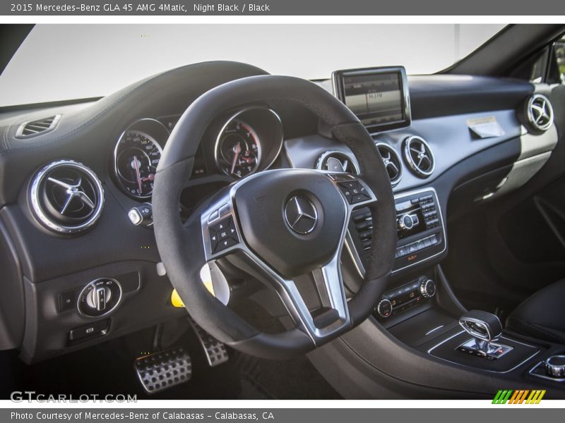 Night Black / Black 2015 Mercedes-Benz GLA 45 AMG 4Matic