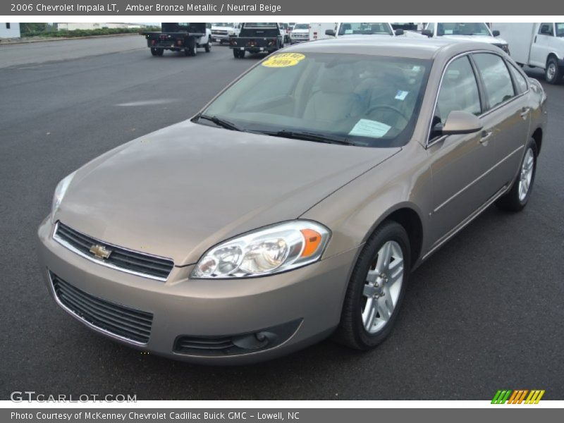 Amber Bronze Metallic / Neutral Beige 2006 Chevrolet Impala LT