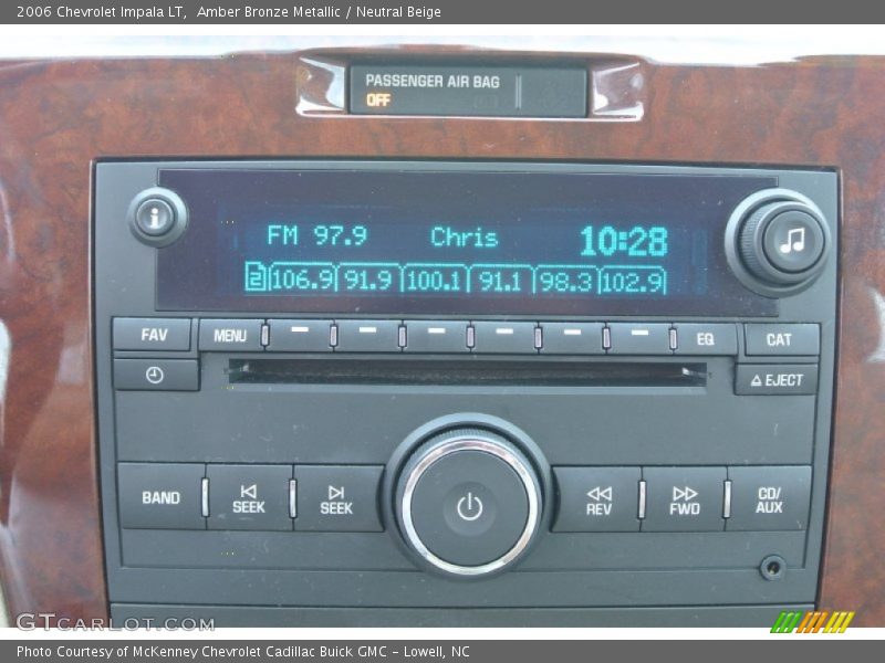 Amber Bronze Metallic / Neutral Beige 2006 Chevrolet Impala LT