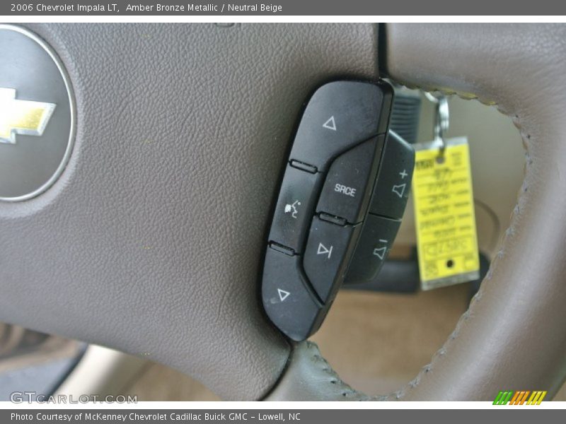 Amber Bronze Metallic / Neutral Beige 2006 Chevrolet Impala LT