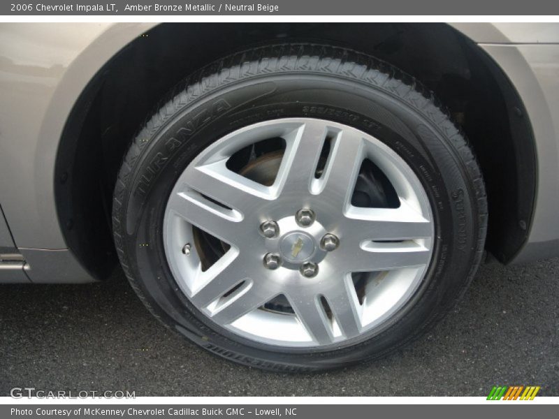 Amber Bronze Metallic / Neutral Beige 2006 Chevrolet Impala LT