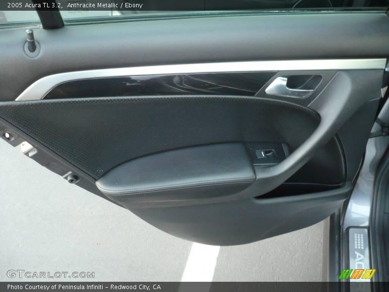 Anthracite Metallic / Ebony 2005 Acura TL 3.2