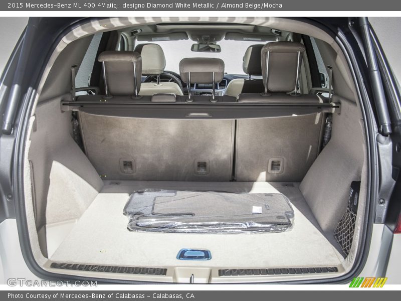  2015 ML 400 4Matic Trunk