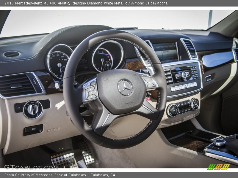 Dashboard of 2015 ML 400 4Matic