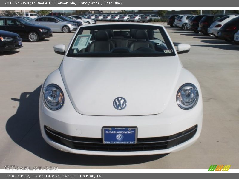 Candy White / Titan Black 2013 Volkswagen Beetle TDI Convertible