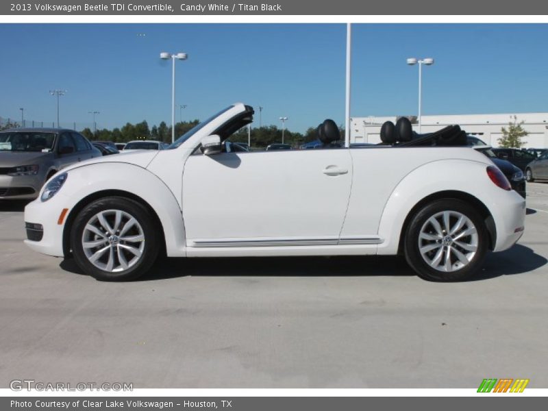 Candy White / Titan Black 2013 Volkswagen Beetle TDI Convertible