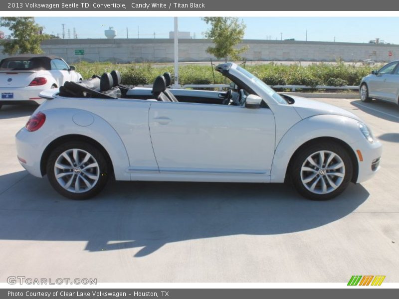 Candy White / Titan Black 2013 Volkswagen Beetle TDI Convertible