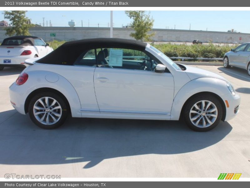 Candy White / Titan Black 2013 Volkswagen Beetle TDI Convertible