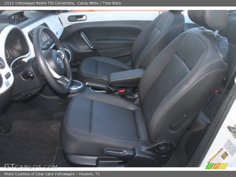 Candy White / Titan Black 2013 Volkswagen Beetle TDI Convertible